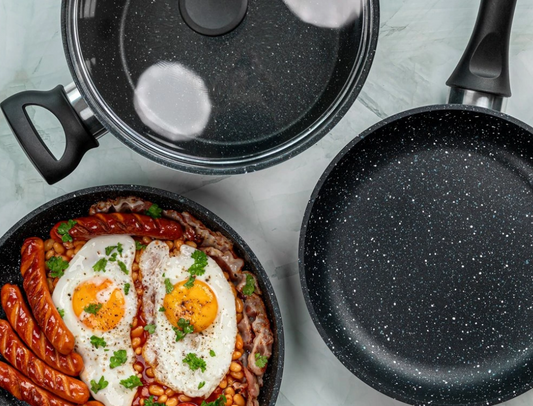 Remoska Europa lage kookpan 28 cm (3,5L) met deksel – inductie, anti-aanbak