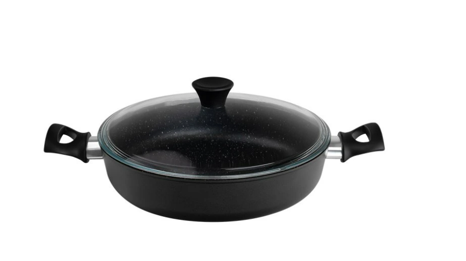 Remoska Europa lage kookpan 28 cm (3,5L) met deksel – inductie, anti-aanbak