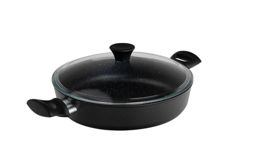 Remoska Europa lage kookpan 28 cm (3,5L) met deksel – inductie, anti-aanbak