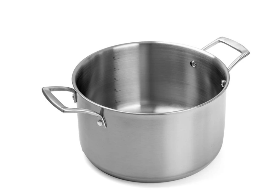 Remoska Proxima RVS kookpan 24 cm (5L) met deksel – 3-laags staal, inductie