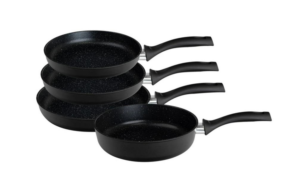 Remoska Europa pannenset 24 cm + 26 cm + 26 cm diep + 28 cm – inductie, anti-aanbak (4-delig)